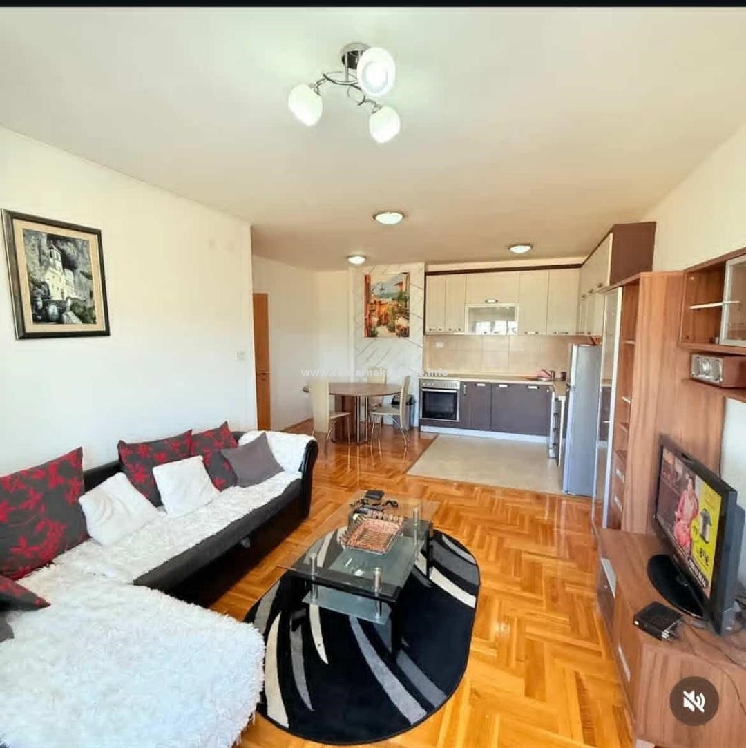 Izdavanje, dvosoban stan 60m2, City kvart, Podgorica